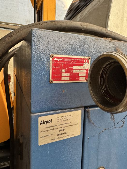 Kompresor Airpol 37kW 325m3 piaskowanie
