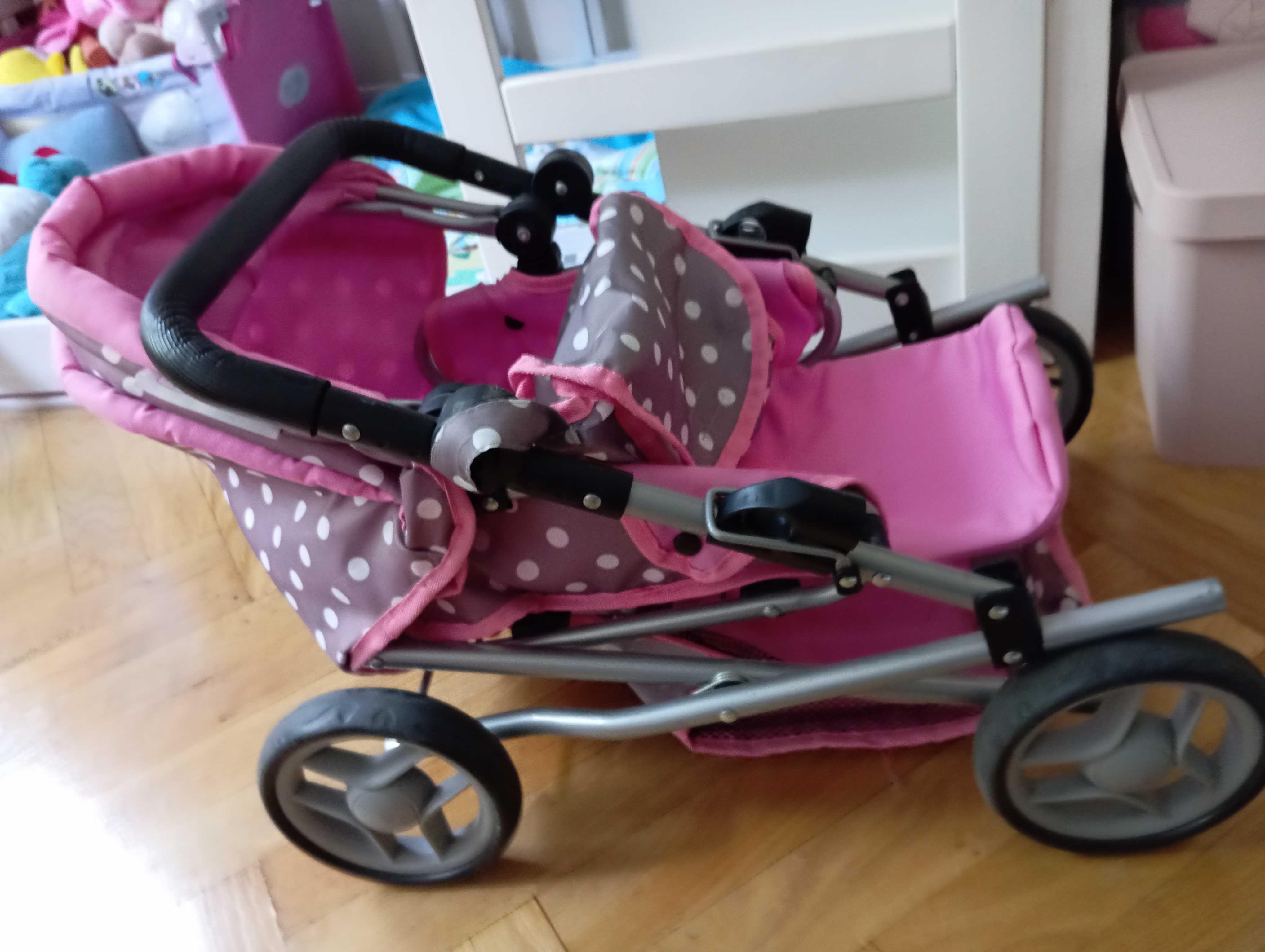 Wózek dla lalek 2w1 firmy Doris