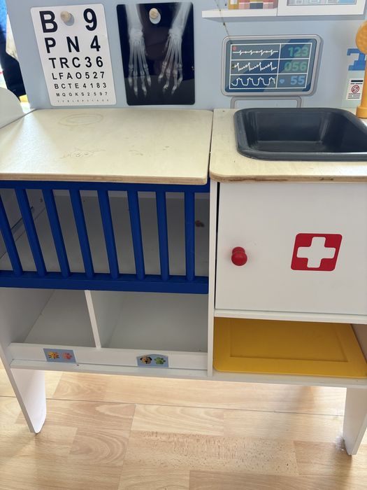 Stoisko weterynarz dla dzieci