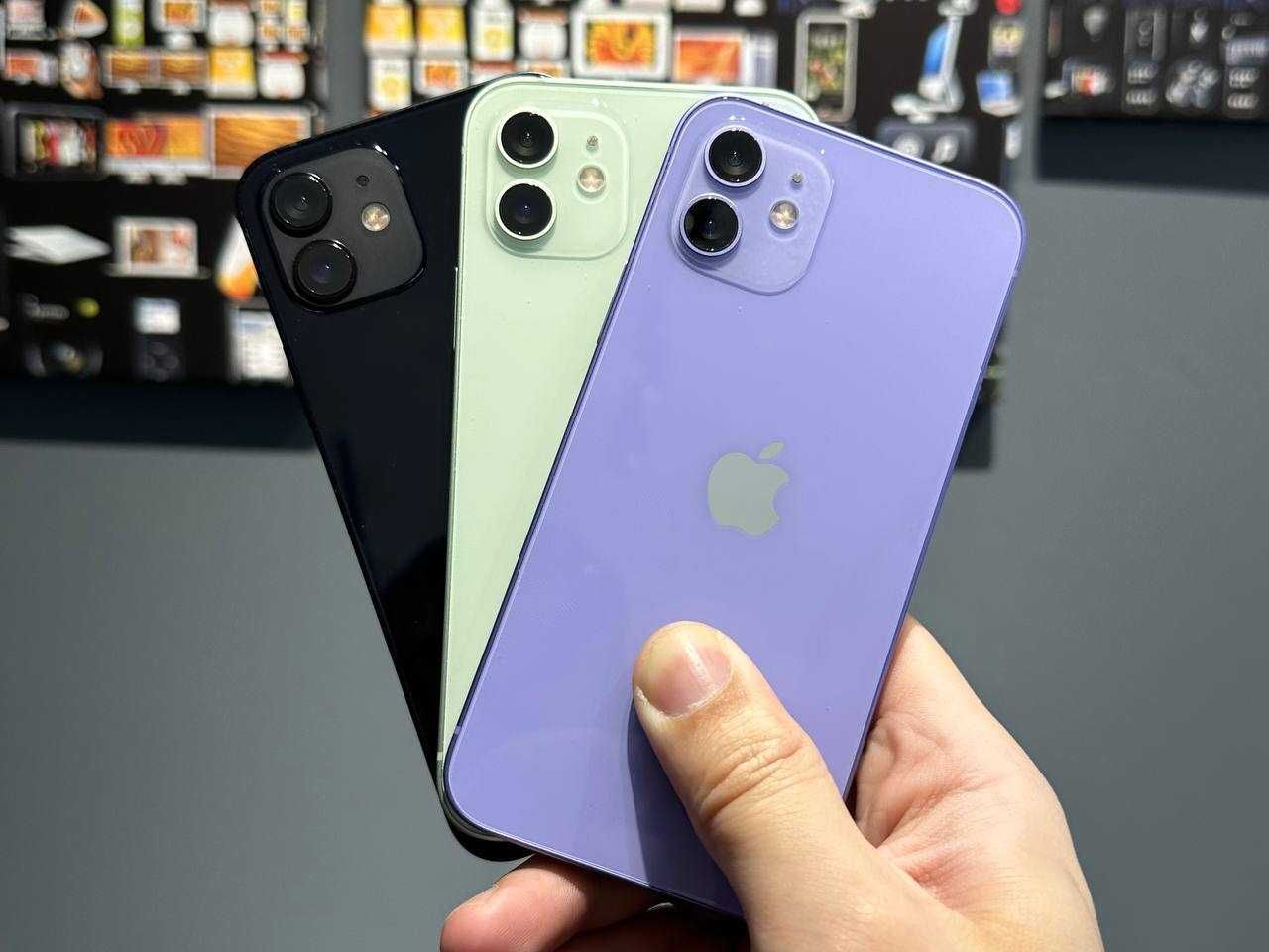 iPhone 12 64/128Gb Black/Purple/Green. Розстрочка