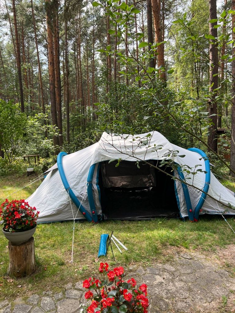 Namiot Quechua Air Seconda 4.2 F&B 4 osobowy, 2 sypialnie