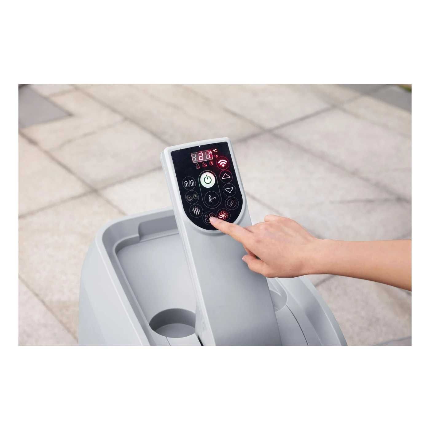 Nowe Lay-Z-Spa Santorini SMART HydroJet PRO Jacuzzi BESTWAY