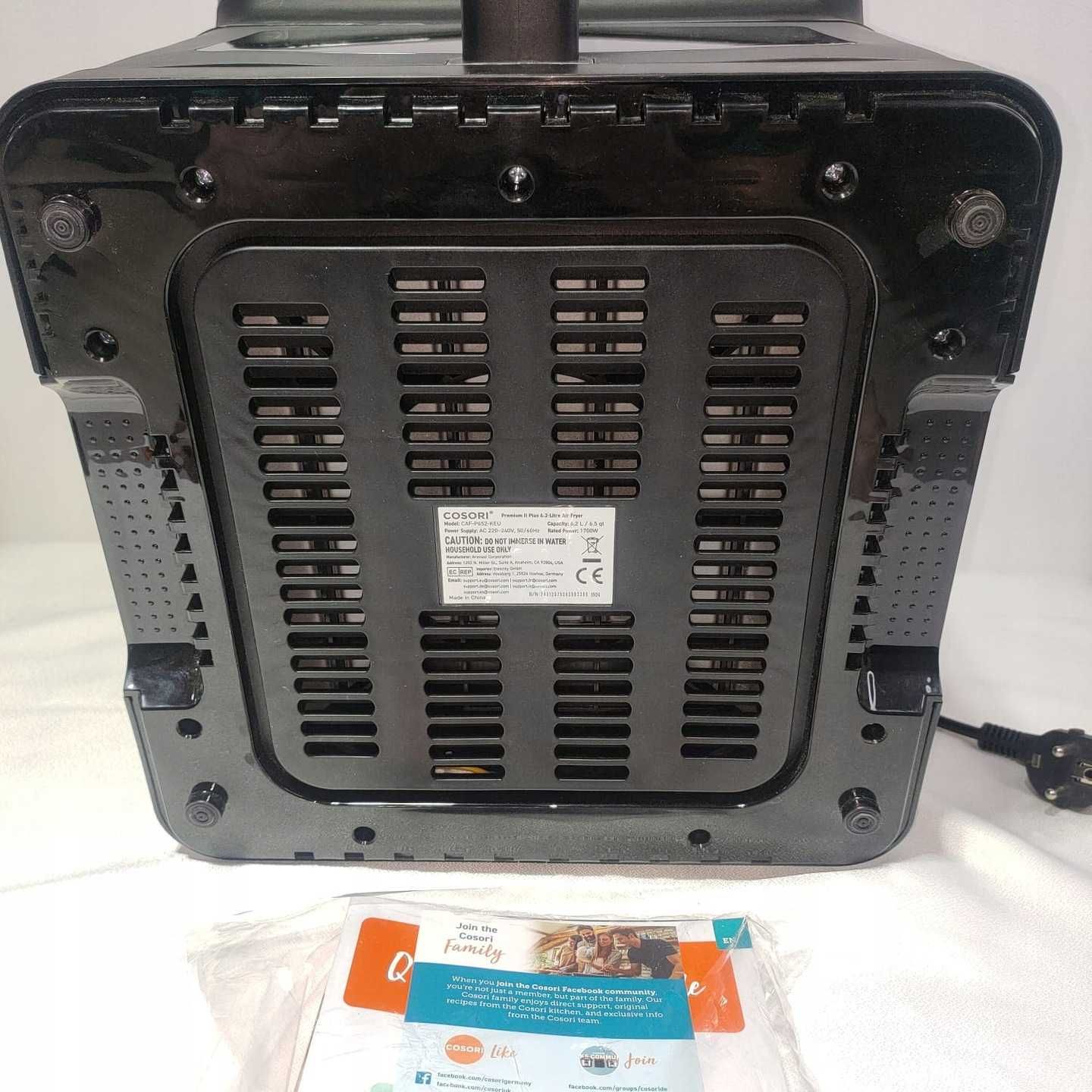 A258 Frytkownica beztłuszczowa Cosori caf-p652-keu 1700 W 6,2 l