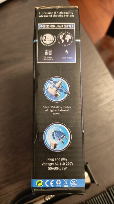 Máquina 3 em 1 (Cabelo, Barba e Nariz) NOVA!