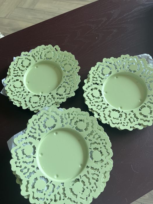 Podstawki wesele 10szt ikea szałwiowe boho glamour rustykalny ślub