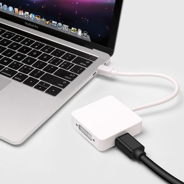 Conversor thunderbolt para HDMI DVI DP Displayport NOVO