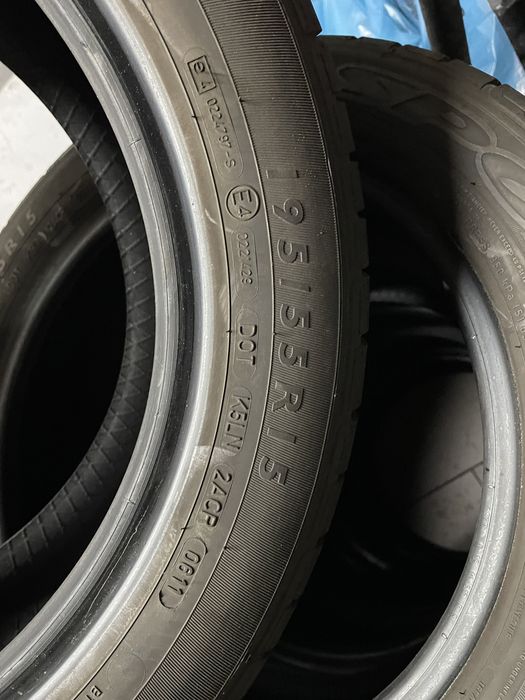 Komplet opon letnich Dunlop 195/55/15 6mm 4.6mm Promocja!