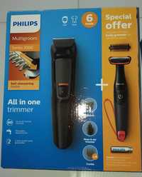Maquinas Barbear Philips (Multigroom e Shaver1000) + Obegozo