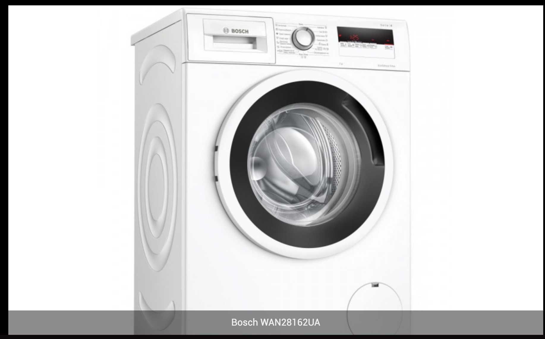 Класична пральна машина Bosch WAN28162UA