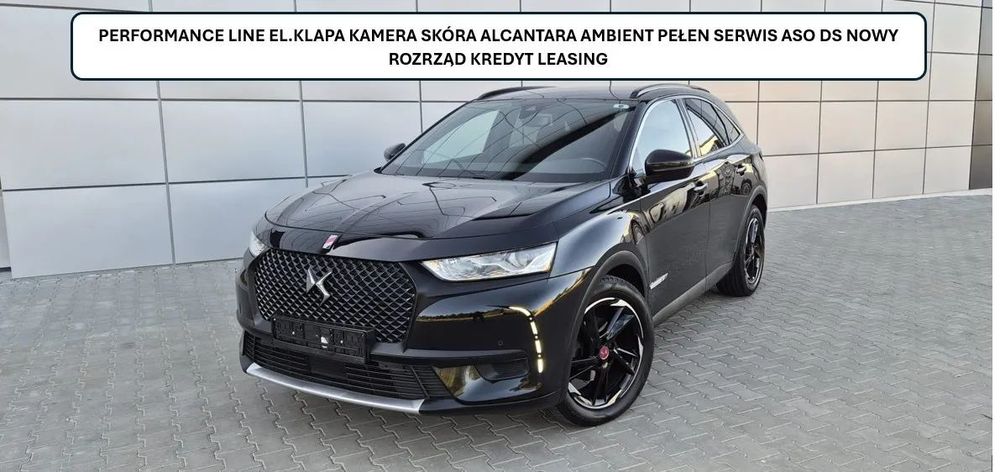 DS Automobiles DS 7 Crossback Performance Line alcantara kamera keyless el klapa