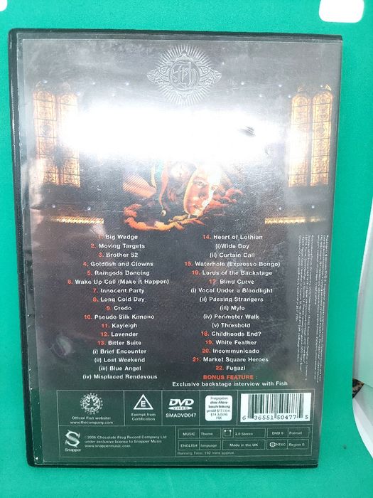 4 koncery DVD Pink Floyd Pompeii,Fish,Blondie, ELP