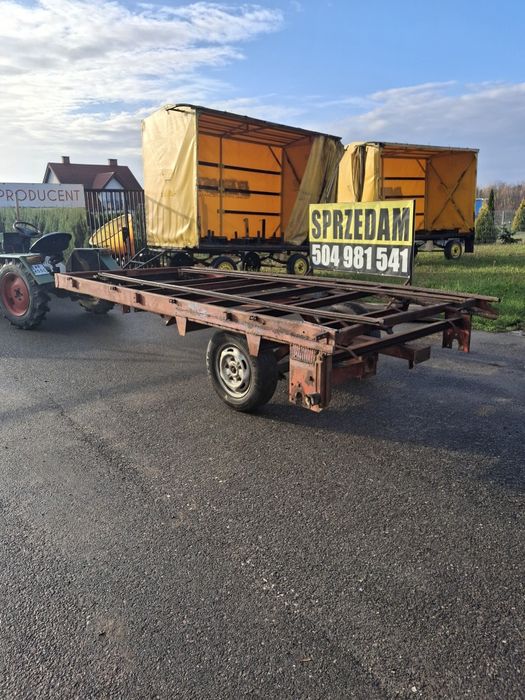 Przyczepa  rolnicza _ KRONE optimat 3tony _ niska