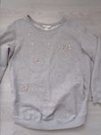 H&M Mama bluza ciążowa perełki dżety 38 M