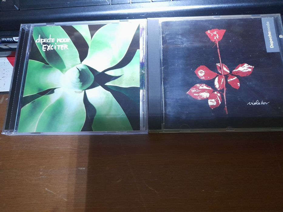 Pack de 2 CDs do Depeche Mode  Gravações originais de 1990/2001 Usados