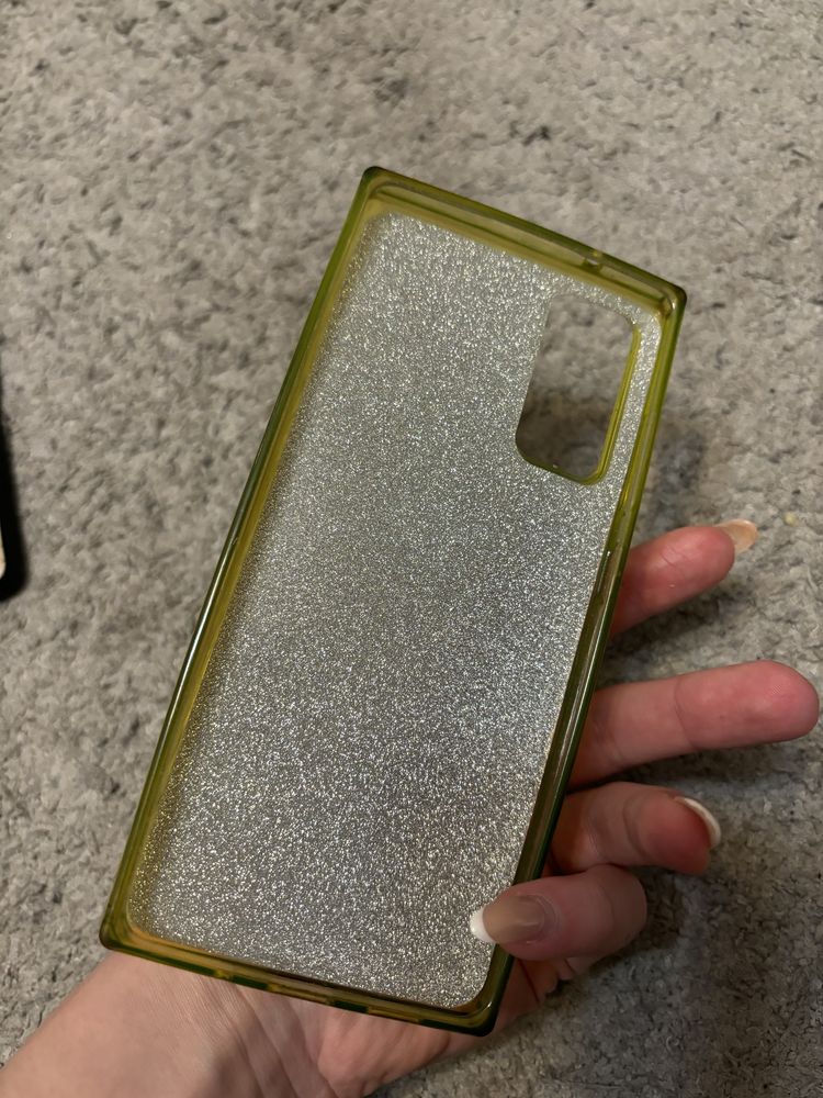 Etui case samsung galaxy s20 fe 5g brokatowy