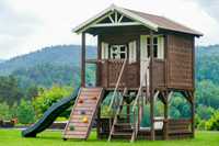 Duży domek ogrodowy dla dzieci premium