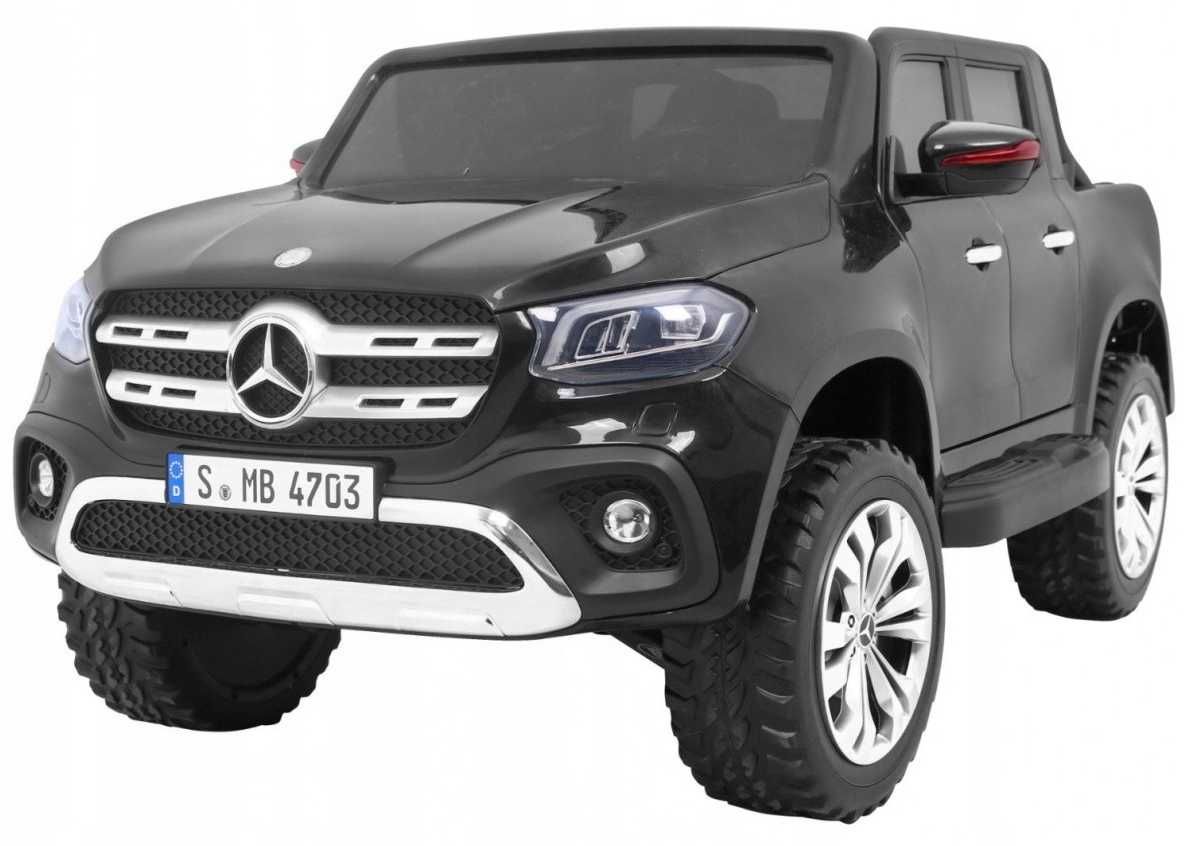 Duże Auto Pojazd Mercedes X-Class 4x4 Panel MP4 EVA LED Bagażnik Pilot