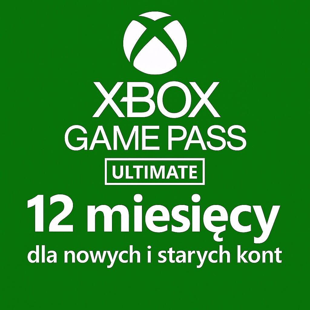 12 Miesięcy Xbox Game Pass Ultimate