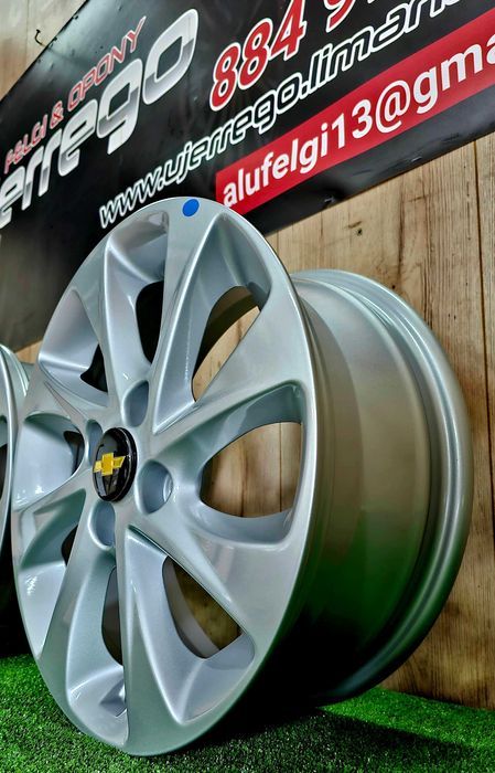 NOWE ALUFELGI CHEVROLET - 15x4x100 - Aveo,Spark, Kalos