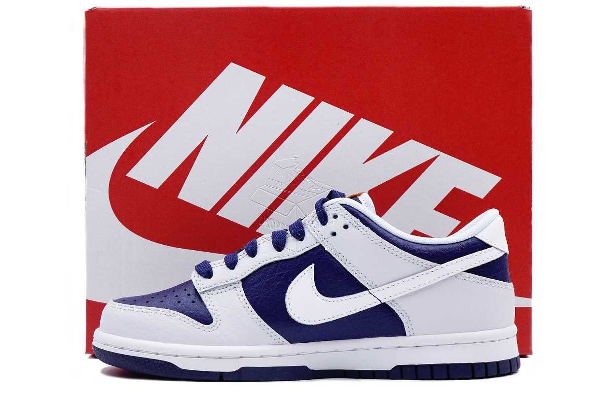 Nike DUNK Low UV Reactive Photon Dust & Midnight Navy / FN6968–025