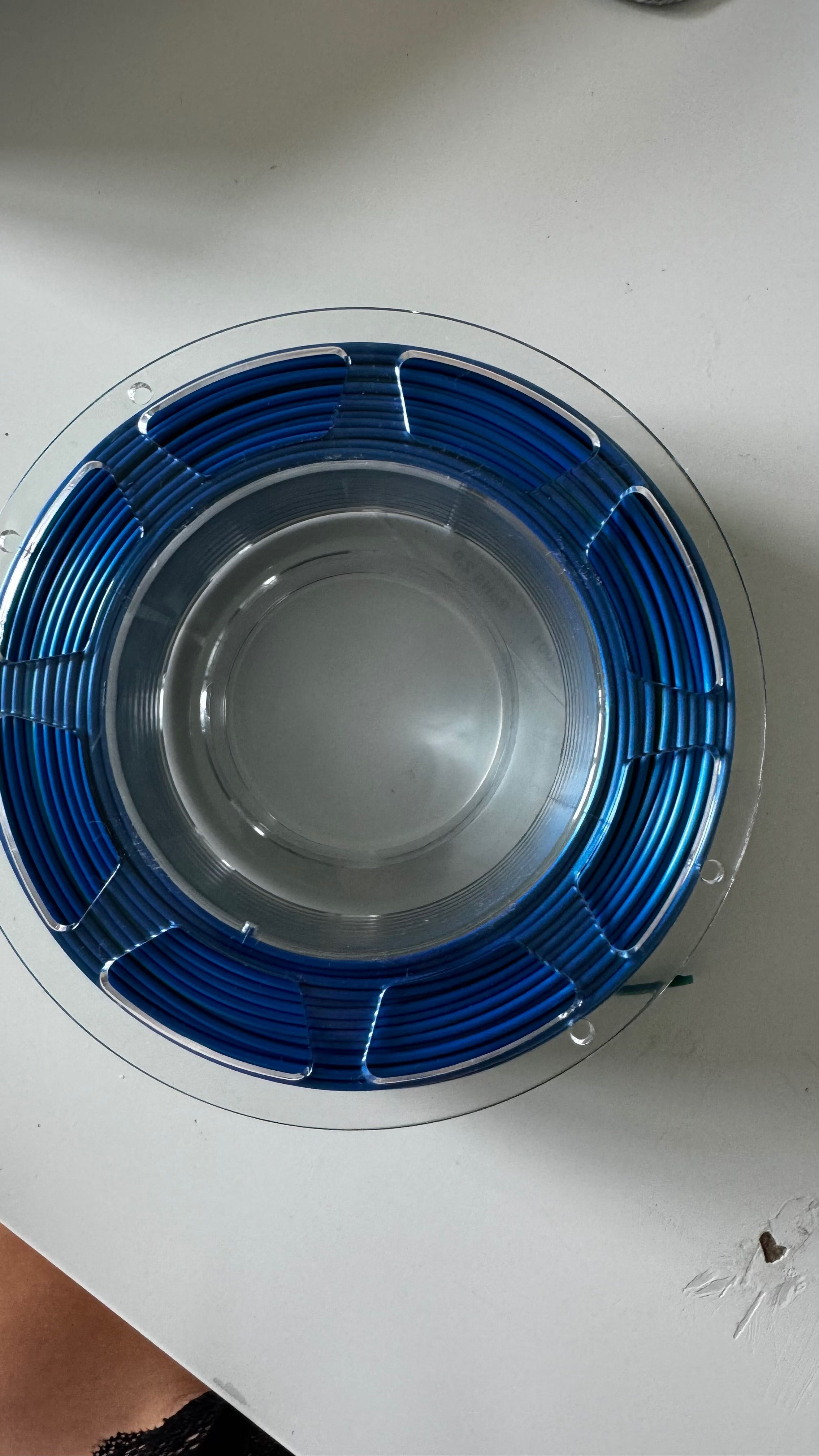 Filament do drukarek 3D zielono niebieski