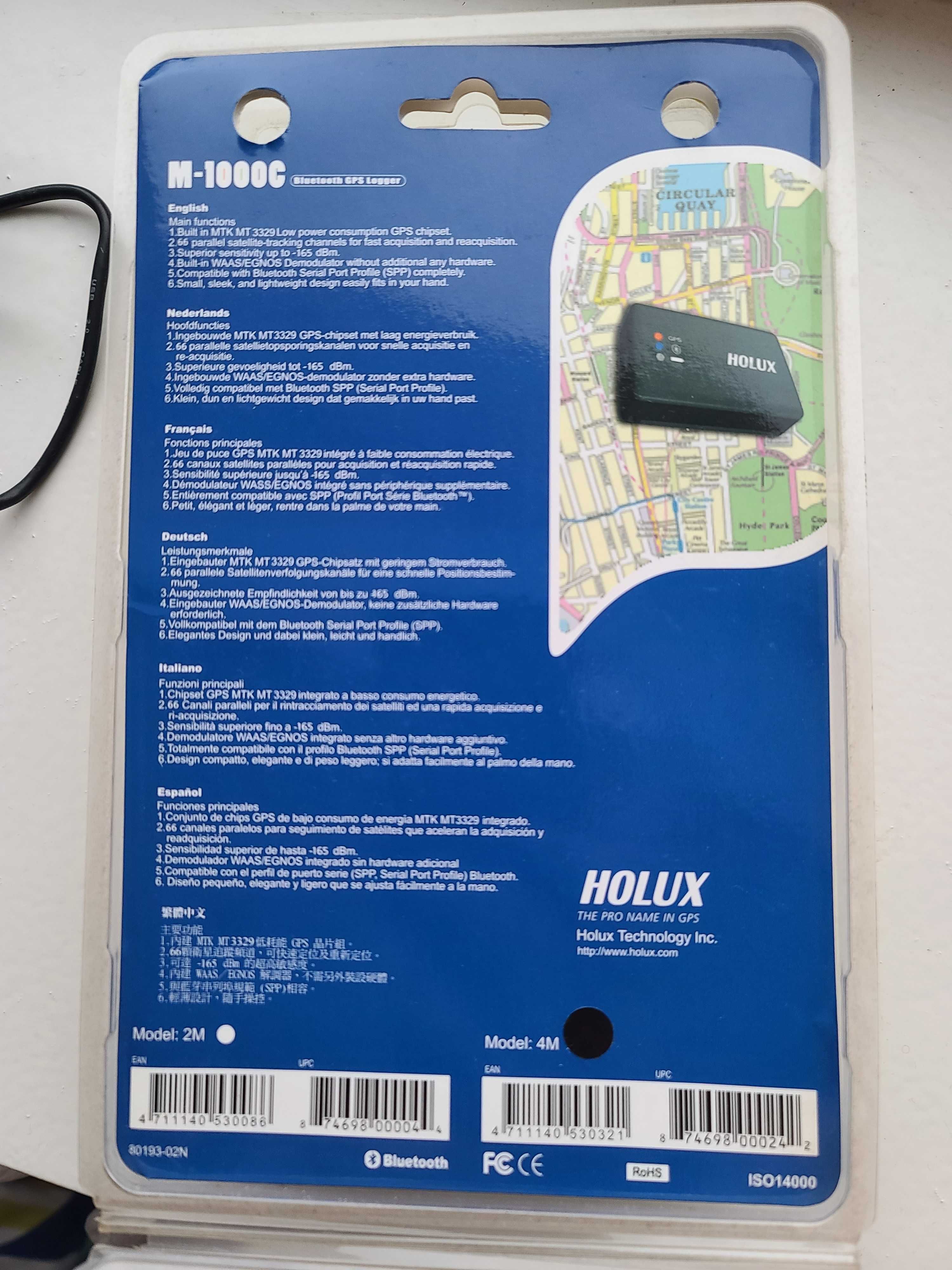 GPS tracer трекер holux m-1000