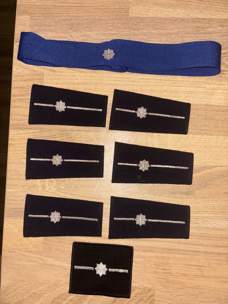 Pagony policja cały komplet
