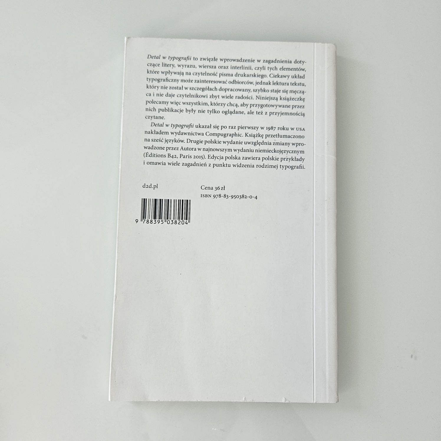 Detal w typografii Jost Hochuli