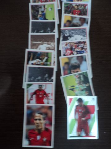 Cromos Fome de vencer-Continente