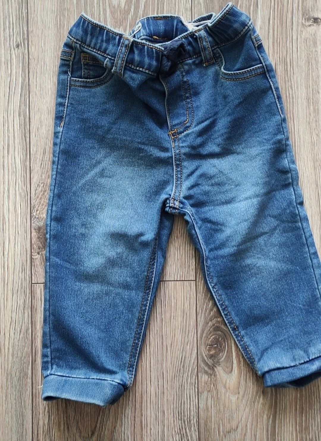 Komplet ubranek jeansowych 86 dla chłopca