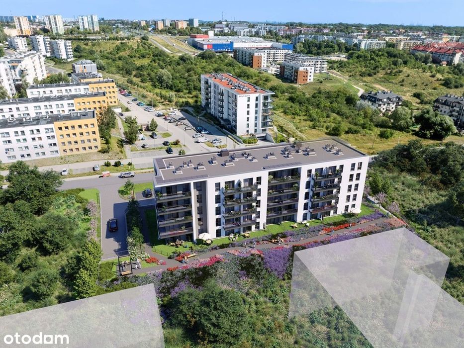 2-pokojowe mieszkanie 41m2 + balkon Bez Prowizji