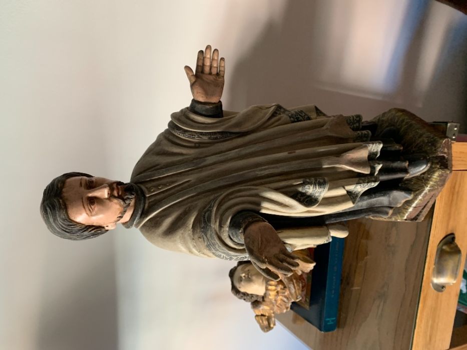 santo Inacio de Loyola/escultura arte sacra