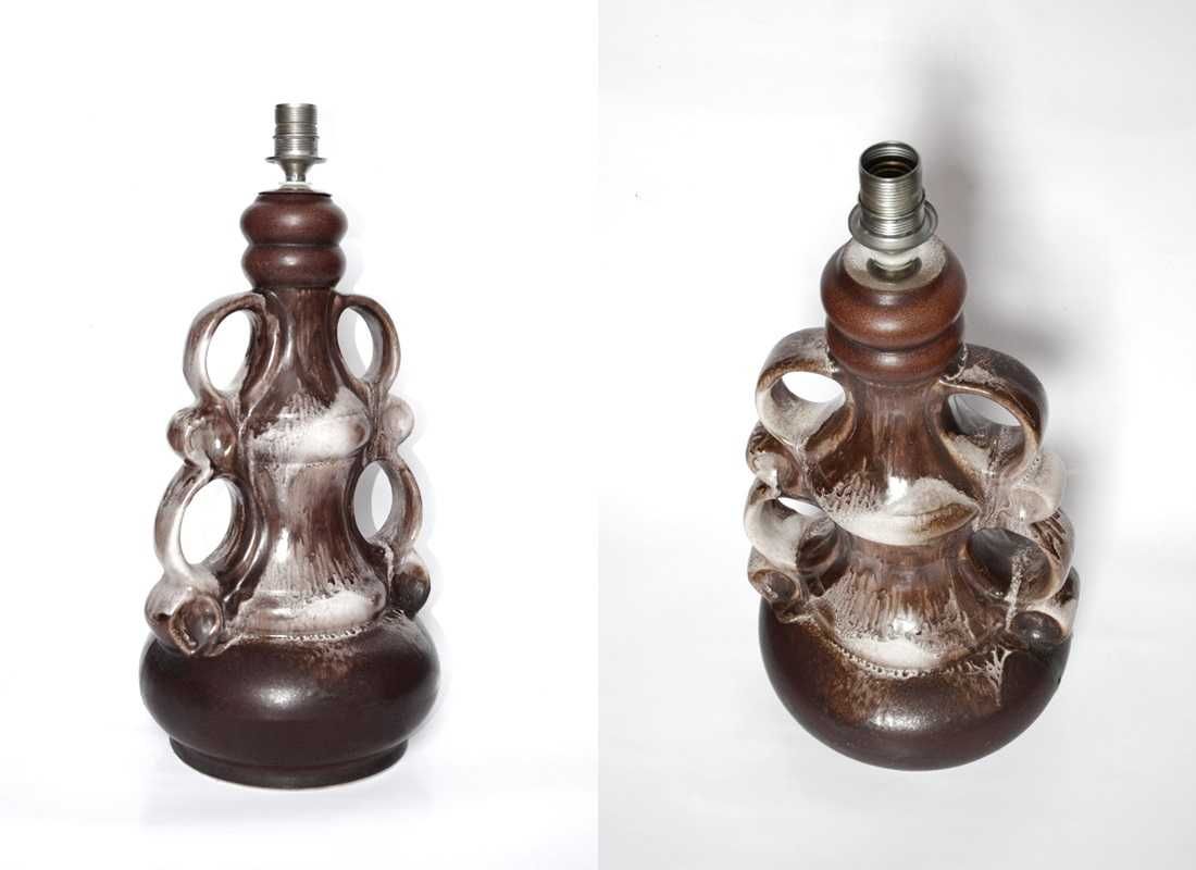 Lampy fat lava, lampa ceramiczna, boho, podłogowa, stołowa