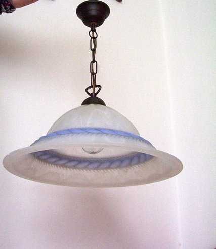 Piękna , stara lampa sufitowa