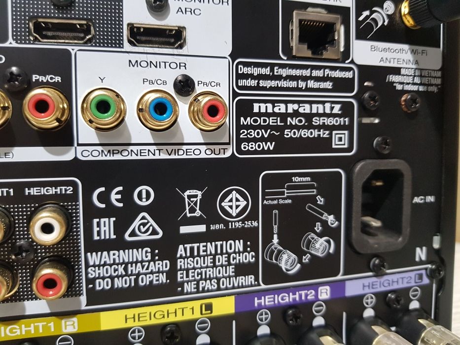Пульт!9.2 AV ресивер Marantz SR6011 7х150Вт Bluetoth, Wi-Fi, AirPlay