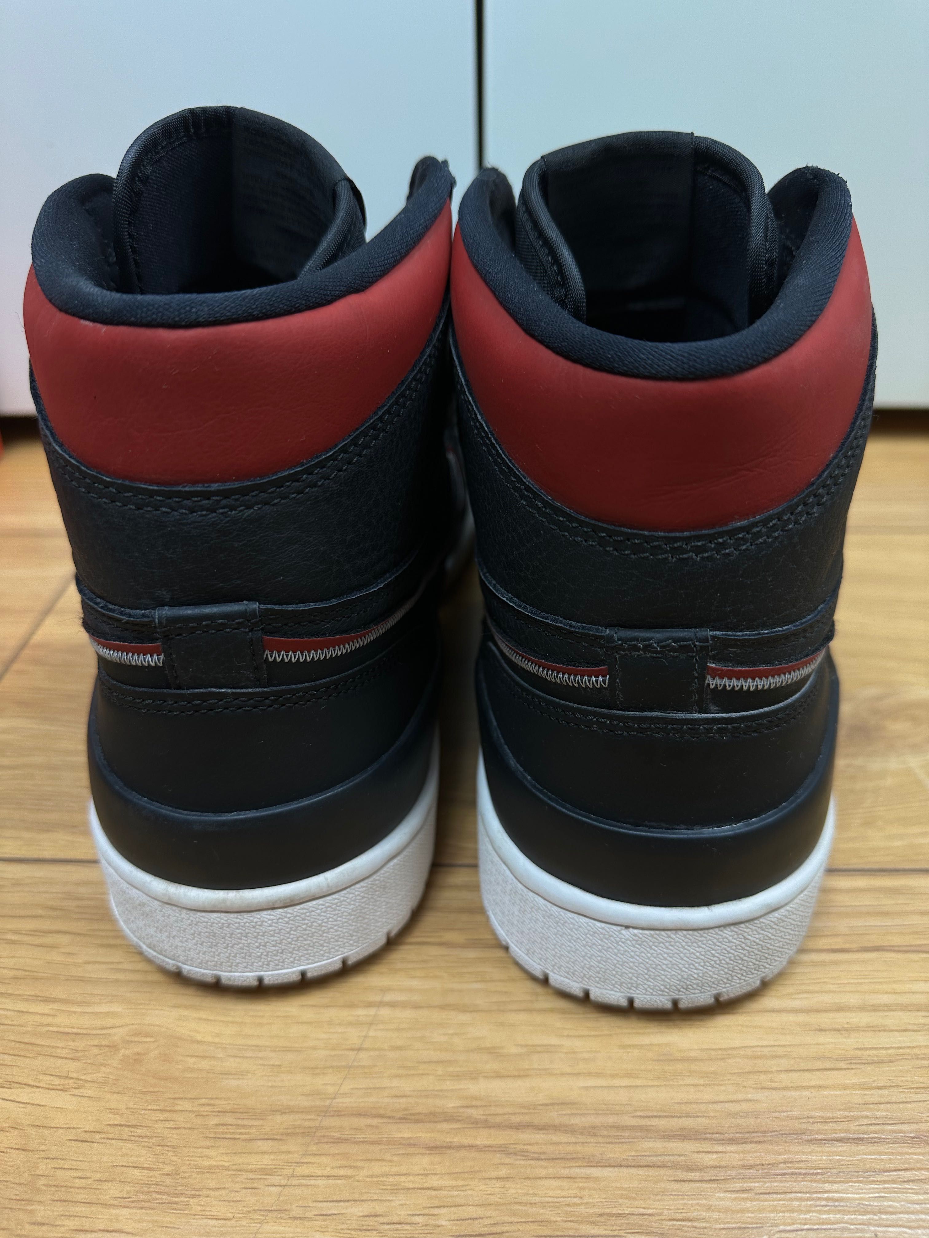 Buty Nike Air Jordan 1 Retro High Double Strap Black Gym Red