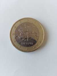 moeda 1 euro lituânia