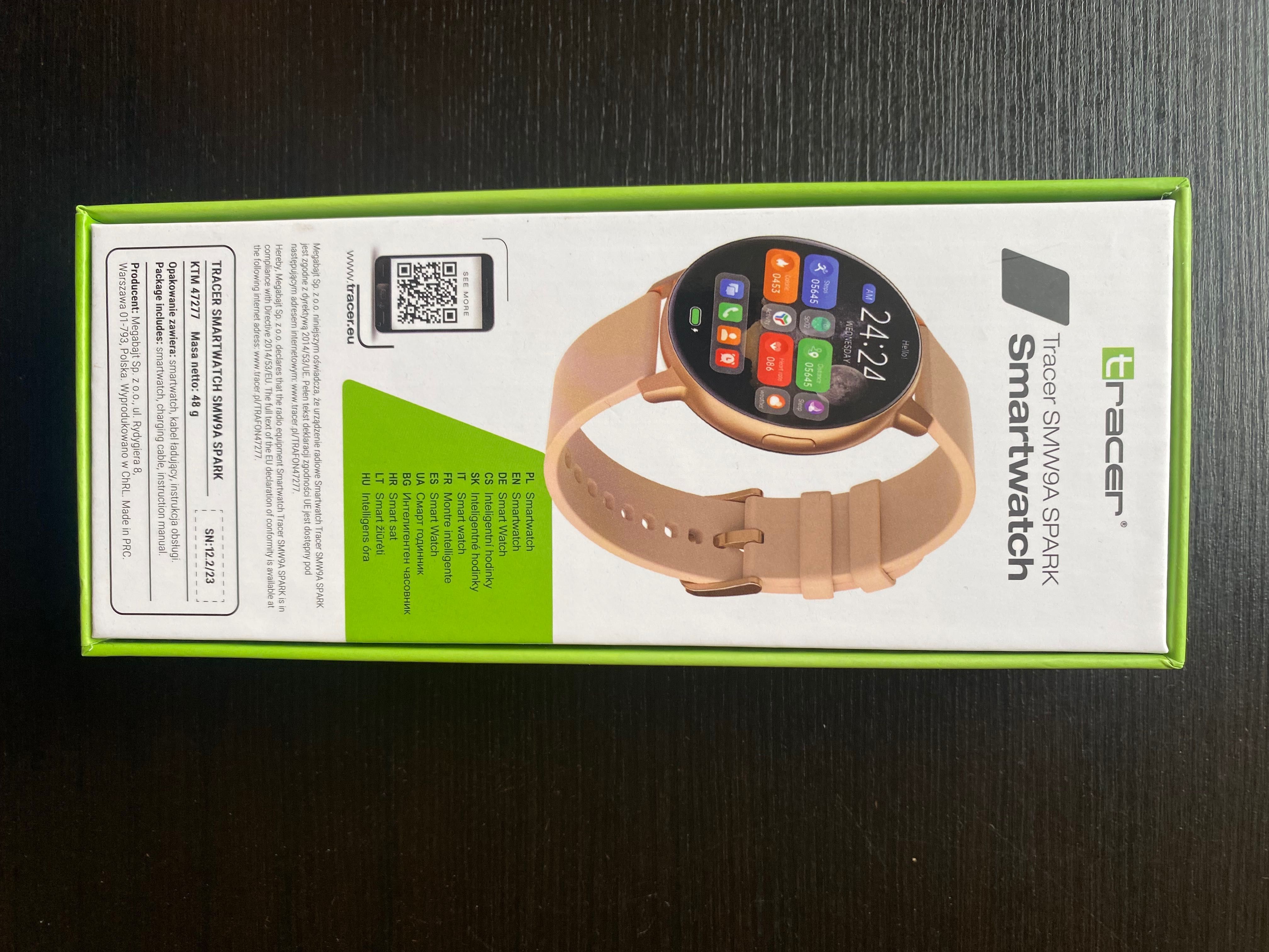 Smartwatch Tracer SWW90 Spark AMOLED – goldenrose
