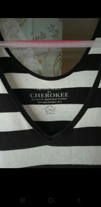 Bluzka damska na ramiączka top koszulka Cherokee S/M/L