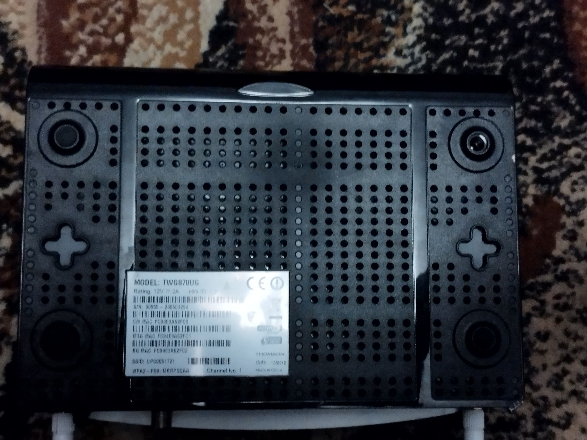 Modem Thomson twg