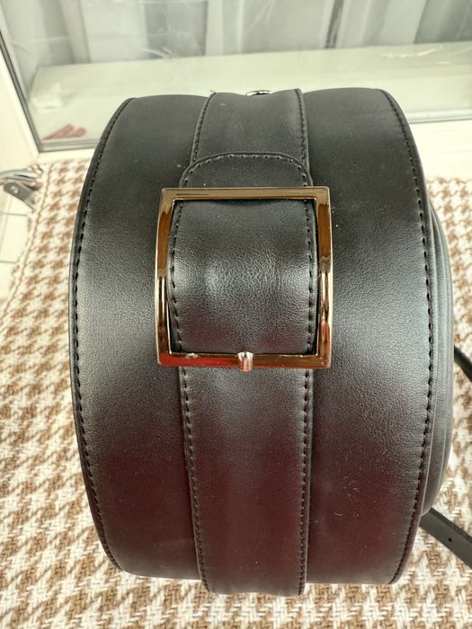 Сумка шкіряна чорна Udler