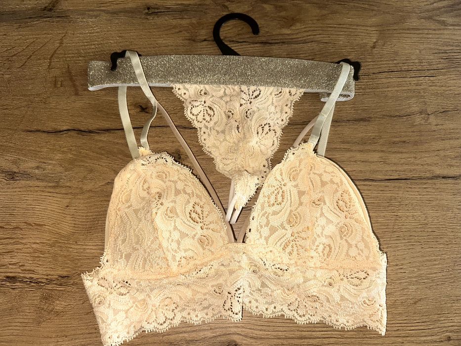 Komplet bielizny miodowy XS