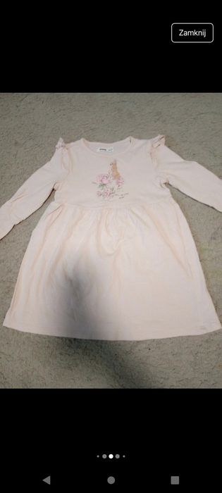 Sukienka z obrazkiem