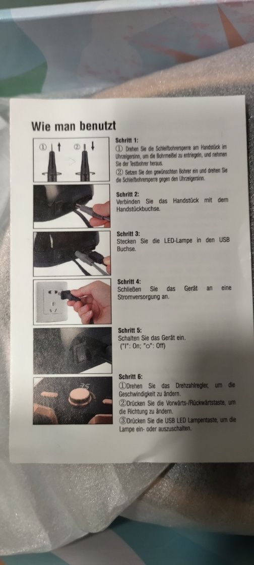 Máquina de limar unhas