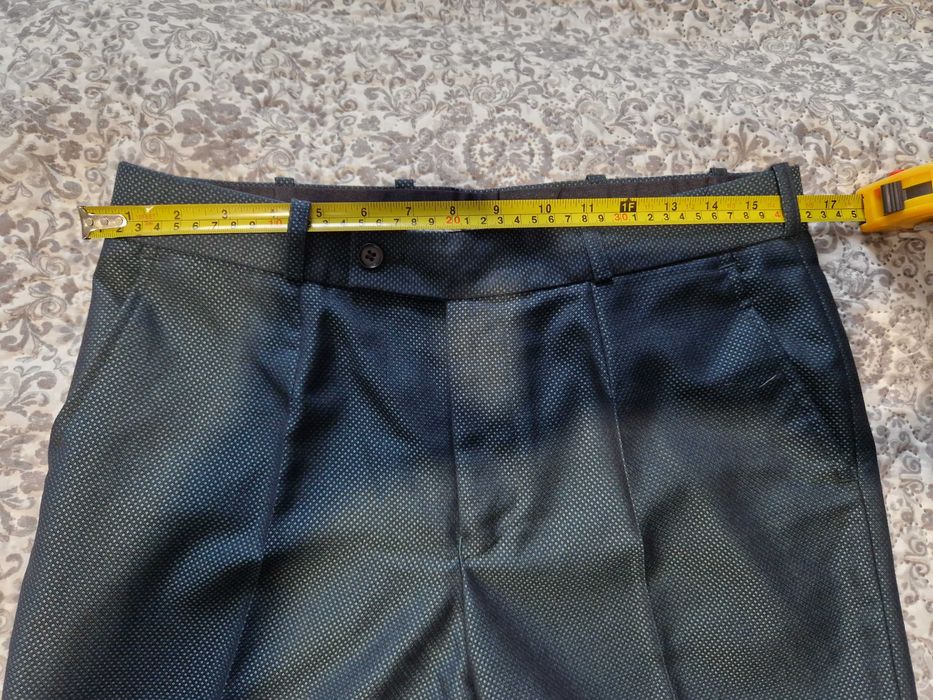 Smoking ślubny zielony