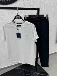 Чоловічій літній костюм Louis Vuitton (футболка+штани)