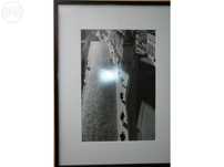 Fotografia original de Gérard Castello Lopes rua de Lisboa nos anos 50