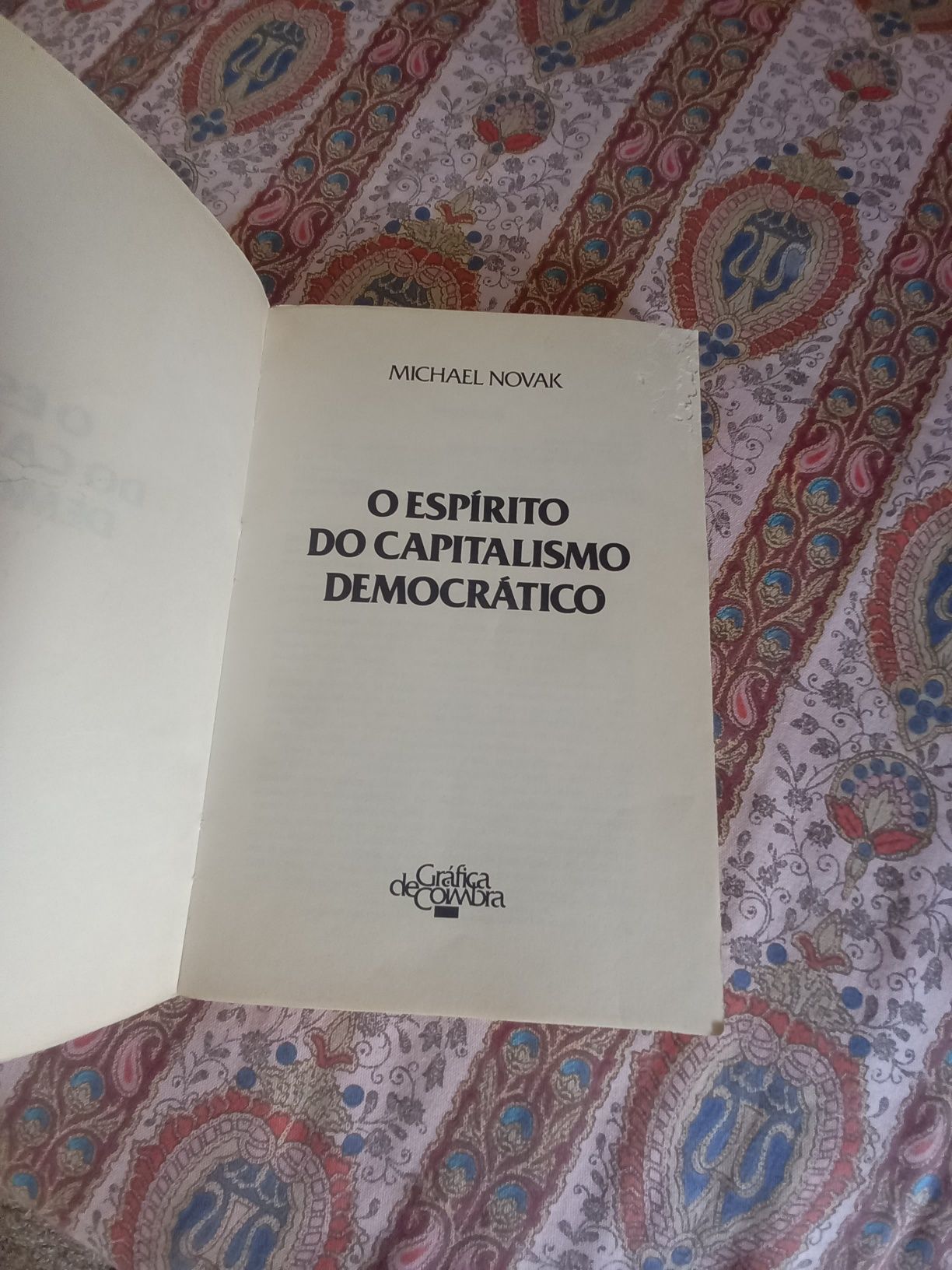 Livro O Espírito do Capitalismo Democrático