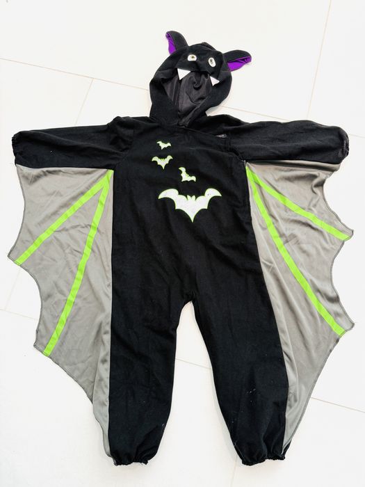 Strój nietoperz karnawał bal  92 super