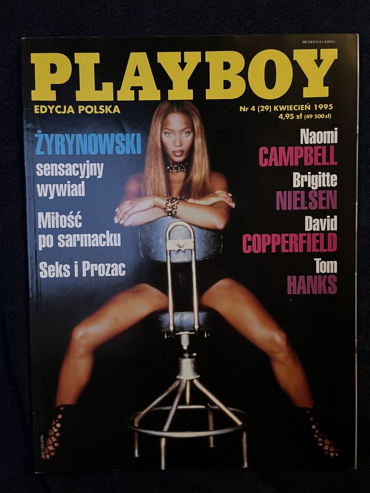 Playboy wydanie polskie. 9 numerów. Rocznik 1995